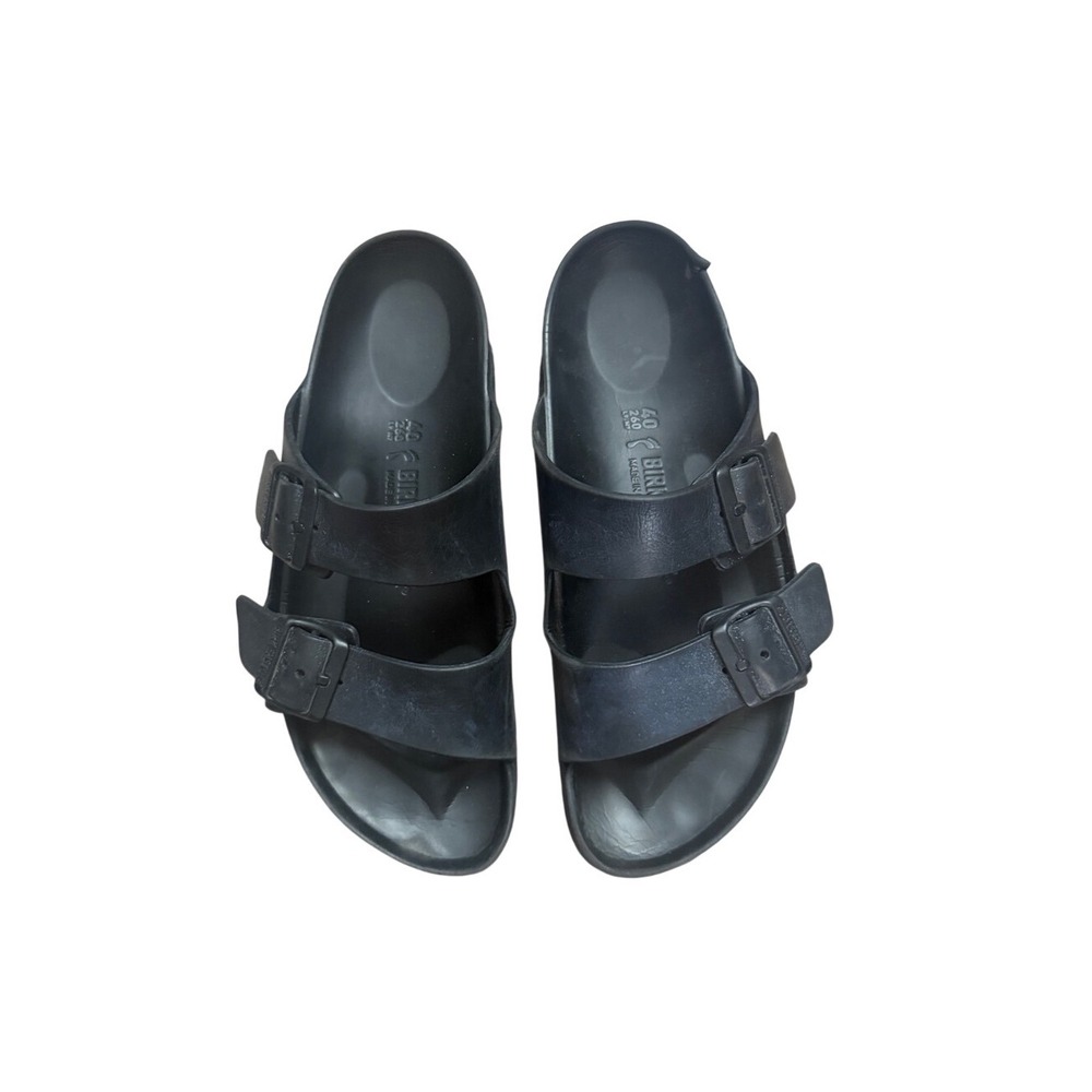 Birkenstock Black EVA Arizona Waterproof Buckle Slide Sandals 40/9-9.5